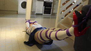 naughtynina.net - Sailor Moon Stretched Out and Suspended  thumbnail